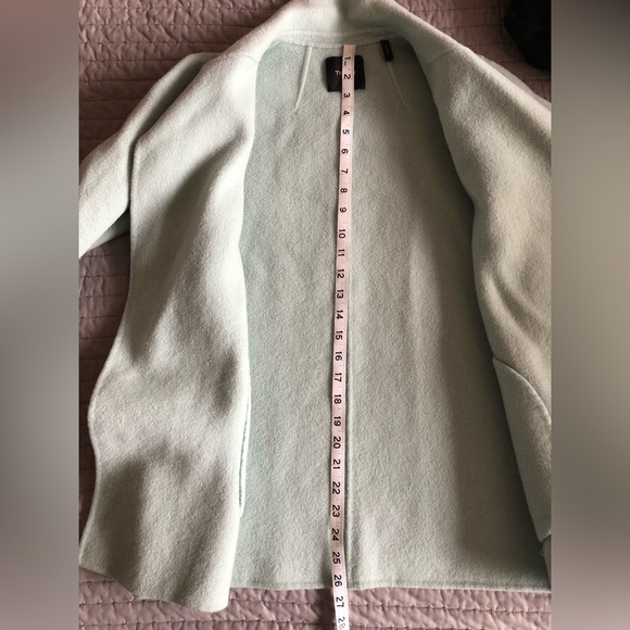 Theory Sileena Wool & Cashmere-Blend Coat - Picture 12 of 12